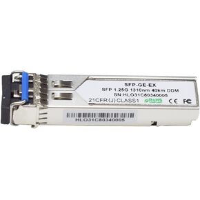 1000BASE 1.25G 40KM SMF 1.25G 1310nm Dual LC Connector SFP(5 pcs)