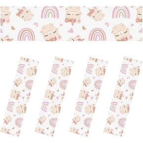 Fluorescent Light Covers for Ceiling Lights Cute Baby Animals Seamless Easy to Install Magnetic Light Filter for Classroom Office Hospitals School Home Decor