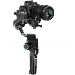 Aircross2 SLR Stabilizer Live Tripod Camera Anti-Shake Balance Handheld Gimbal for Outdoor Video Recording (Color : Black Moedel : Standard+Pot) (Black Standard)