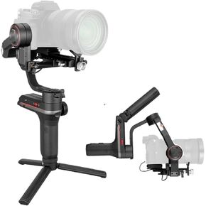 3- Gimbal Stabilizer for DSLR Cameras 300% Improved Motor for Outdoor Video Recording