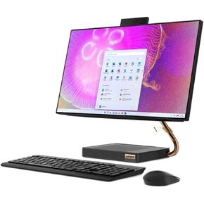 Lenovo A540 AIO | 23.8" 1920x1080 FHD | Ryzen 5 Pro - 4650GE - 256GB SSD Hard Drive - 8GB RAM | 6 cores @ 4.2 GHz Win 10 Pro Black