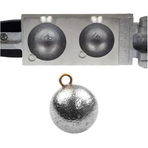Do It Mold Cannon Ball Sinker Production 12oz and 16oz (2 Cavities) Do it Mold 3188 CB-2-1216B