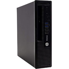 HP Elitedesk 800 G1 USFF, Intel i7-4770s up to 3.9 GHz, 16GB RAM, 240GB SSD, DVD, Windows 10 Professional 64 Bit (Renewed)