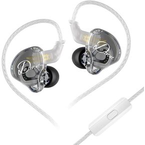 KZ Dawn in-Ear Headphones, 1DD HiFi Noise-canceling Earbuds with a 3.5mm Interface, are Suitable for Most Devices Such as Computers, iPads, Smartphones, and Portable Music Players.