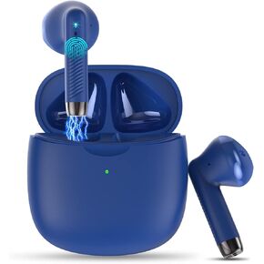 Jxrev Wireless Earbuds, Bluetooth 5.4 Earbuds Stereo Bass, Ear Buds for Android iOS