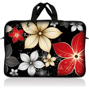 LSS 17-17.3" Laptop Sleeve Bag Compatible with Acer, Asus, Dell, HP, Sony, and More | Carrying Case Pouch w/Handle,Hedgehog