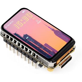 Waveshare ESP32-S3 1.47inch LCD Display Development Board, 172×320 Resolution, 262K Display Color, 2.4GHz Wi-Fi/BLE 5, 240MHz LX7 Dual-core Processor, ESP32 with Display, with Pre-soldered Header