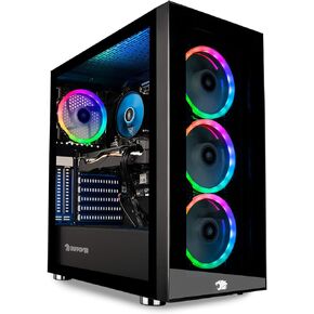 iBUYPOWER Pro Gaming PC Computer Desktop Element MR 208i (Intel i7-11700F 2.5GHz,NVIDIA GeForce RTX 2060 6GB, 16GB DDR4, 240GB SSD, 1TB HDD, WiFi Ready, Windows 10 Home)