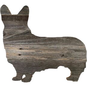 BARNWOODUSA German Shorthaired Pointer Wood Dog Silhouette Reclaimed Wood German Shorthaired Pointer Cutout Pet Wall Art or Wall Leaner Large 24 Inches Ready to Weathered Gray