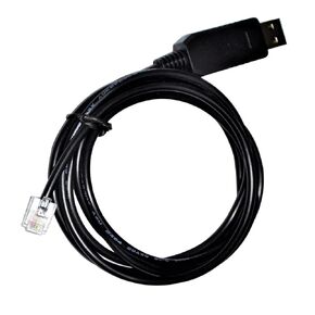 FT232RL RS485 RJ11 to 6P4C Adapter PLC Console Cable for VFD Series AC Motor Driver Communication KABLE to PC(1.8m)