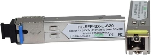 20 زوجًا سهلاً للغاية 1000 -BASE SFP 1.25GB WDM 20km 1310/1550NM SC/LC جهاز الإرسال والبصري (SC) in Kuwait