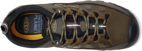 KEEN Men's Targhee 3 Low Height Waterproof Hiking Shoes, Triple Black, 8 in Saudi Arabia