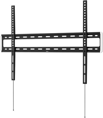 HAMA FISTER TV WALL MOUNT لضمان 10 سنوات (MOUNT WALL TV TV FLAT ، 75 كجم كحد أقصى ، قوي ، لشاشات LCD/LED/OLED/PLASMA من 81 سم إلى 191 سم (32 إلى 75 ") ، Vesa Max 400 × 400) أسود in Kuwait