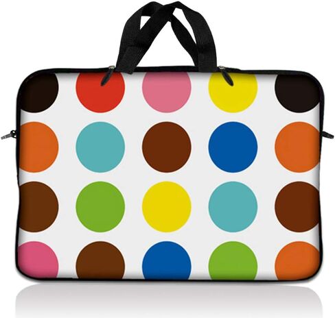 LSS 17-17.3" Laptop Sleeve Bag Compatible with Acer, Asus, Dell, HP, Sony, and More | Carrying Case Pouch w/Handle,Hedgehog in Kuwait