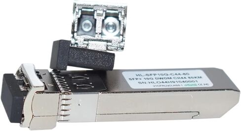 DWDM 10G ZR C17-C61 1563.86-1528.77nm DWDM 80KM SFP+ 10G Transceiver Optical in Saudi Arabia