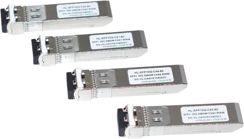DWDM 10G ZR C17-C61 1563.86-1528.77nm DWDM 80KM SFP+ 10G Transceiver Optical in Saudi Arabia