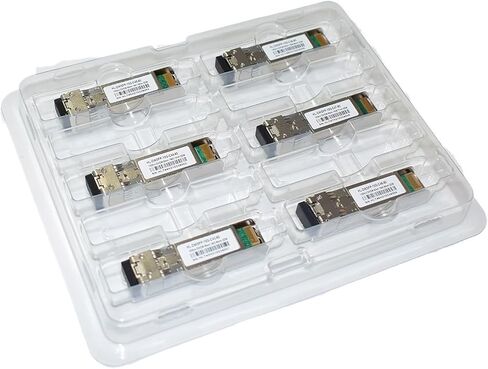 DWDM 10G ZR C17-C61 1563.86-1528.77nm DWDM 80KM SFP+ 10G Transceiver Optical in Saudi Arabia