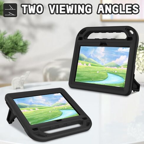 Menzo Fire HD 10 Tablet Case for Kids (الجيل الثالث عشر/الحادي عشر ، 2023/2021 الإصدار) ، واقي شاشة مضمّن مصنوعة من الصدمات الخفيفة الوزن مع حامل مقبض ، أزرق in Saudi Arabia