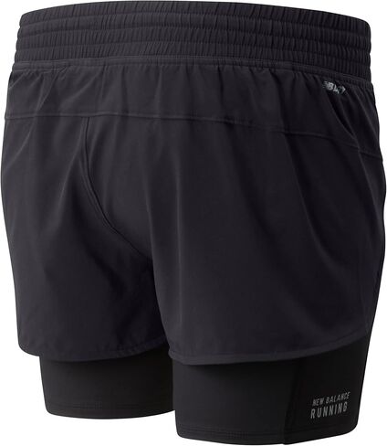 New Balance Women's Impact Run 2 in 1 Short 20 in Saudi Arabia