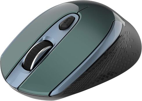 cimetech Wireless Mouse, Silent 2.4G Computer Mice Cordless with 3 Adjustable DPI,Ergonomic Mouse for Laptops, Desktops,PC, Notebook,ChromeBook, Galaxy Book,-Grey in Saudi Arabia