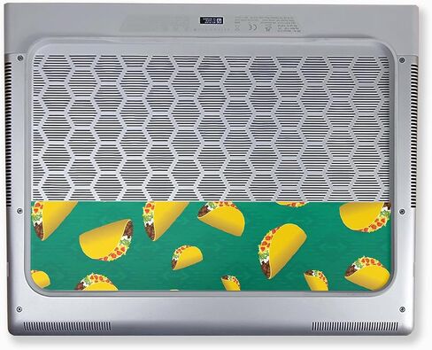 Laptop Skin Compatible with Alienware X16 R2 (2024) - Tacos - Premium 3M Vinyl Protective Wrap Decal Cover - Easy to Apply | Crafted in The USA by MightySkins in Saudi Arabia