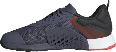 adidas Unisex Dropset 3 Training Sneaker, Black/Grey/Grey, 9.5 US men in Saudi Arabia