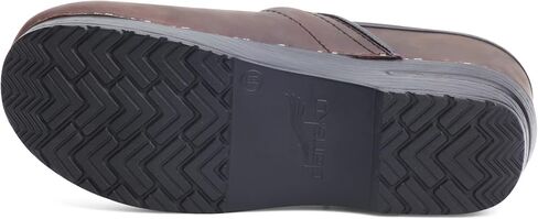 Dansko Professional Slip-On Clogs for Women-Rocker Sole and Arch Support for Comfort-Ideal for Long Standing Professionals-Nursing, Food Service, Healthcare Professionals Grey Microbuck 9.5-10 M US in Saudi Arabia