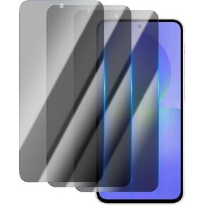 Privacy Screen Protector for Samsung Galaxy A36 3 Pack, Tempered Glass Film Anti-spy Scratch Resistant 9H Hardness Case Friendly