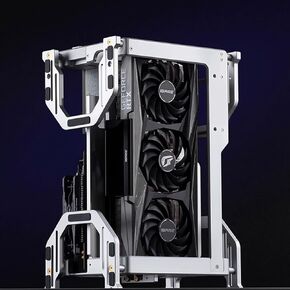 Premium Mini ITX PC Case – Compact CNC Aluminum Chassis, Full-Size GPU & SFX PSU Support, Extreme Cooling Ready, Dual SSD/HDD Bays – for High-Performance Small Form Builds
