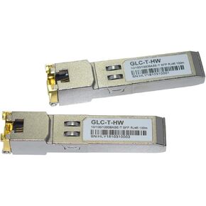 10/100/1000BASE Ethernet GLC-T Electrical Port GLC-T Copper RJ45 Optical Transceiver(5 pcs)