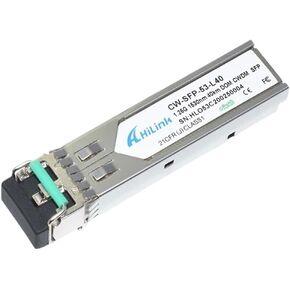 Dual LC 1.25G 1530nm 40km CWDM SFP Transceiver with DOM Function