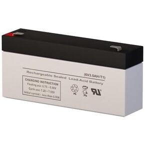 LC-R063R4P 6 VOLT 3.5 AMPH SLA بطارية مع طرف F1
