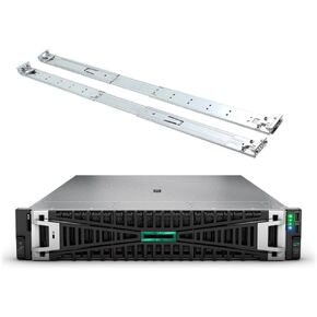HPE ProLiant DL380 Gen11 2U Rack Server Bundle with Dual Xeon 6430 32-Core 2.1GHz, 512GB DDR5 Memory, 30.72TB Enterprise SATA SSD, RAID, Dual Power, iLO, Rail Kit and Windows Server 2022 Standard