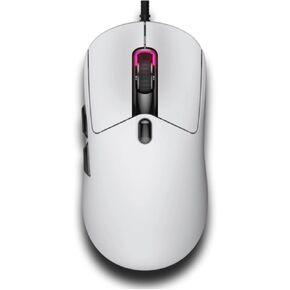 Cougar Minos Neo RGB Wired Gaming Mouse - 63g Ultra-Light, Symmetrical Design, PAW 3327 6200 DPI Optical Sensor, 1000Hz Polling Rate, Windows-Compatible, White