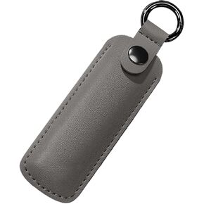 Portable USB Flash Drive Holder Case, Anti Lost USB Flash Drive Holder Protective Cover with Keychain, PU Leather Storage Carrying Case for USB Flash Drive