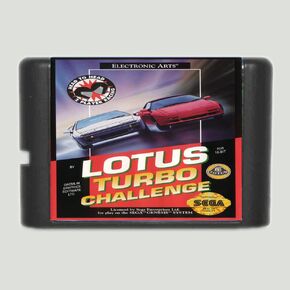 Royal Retro Lotus Turbo Challenge 16 Bit MD Game Card for Sega Mega Drive for Genesis- (NTSC-J)
