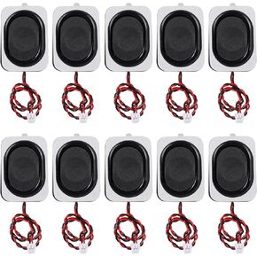 10PCS Waterproof 3525 Plastic Internal Magnetic Cavity Horn Computer Speaker 8 Ohm2W Full Range Box Speaker for Computer Electronic Project Application Components