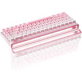 MCHOSE ACE68 Air Magnetic Switch Gaming Keyboard, Hall Effect Magnetic Switch, 65% Rapid Trigger Mode Adjustable Actuation, 8K Hz Polling Rate, RGB Backlit Wired Keyboard for Laptop for PC/Mac, Pink