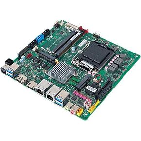 Mitac PH12SI-D Thin Mini-ITX Skylake/Kabylake Q170 Motherboard w/Dual GbE LAN, 19V DC-in
