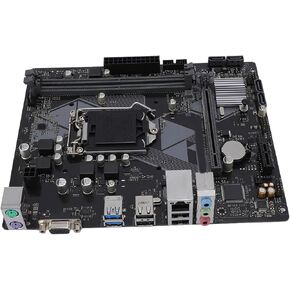 H310M F R2.0 Motherboard for LGA 1151 9th 8th Gen Core 14nm CPU Processors, Double Channel DDR4, PCIe 3.0, up to 2933MHz DDR4, 6 Serial ATA III Ports