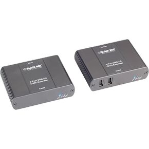 Black Box Network Services Extends USB 2.0 Up to 100 Meters Over Catx Utp Cable.