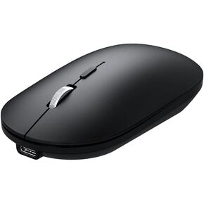 for Wireless Mouse Slim Silent Mouse 2.4G Rechargeable Wireless Computer Mouse