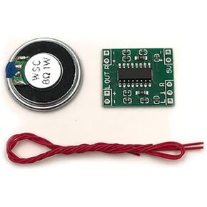 YANHAO [Video Game Parts] Super Mini Digital Amplifier Board Volume UP Module for Gameboy Color Advance GBC GBA [Replace] (Color : Blue 0.5W)