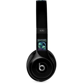 Skinit Decal Audio Skin Compatible with Beats Solo 2 Wired - Officially Licensed Warner Bros Rick and Morty Neon Skulls Design