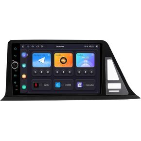 Radio Car Radio لـ Toyota CHR 2016-2019 يركت Android 12 Head Unit 9 Inch Car Stereo Screen Screen Plug & Play Support Wireless Carplay/Android Auto ، Bluetooth 5.0 (JY-TZ185N4)