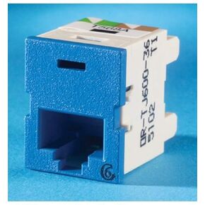 Ortronics Clarity TracJack Cat6 Jack, Dark Blue OR-TJ600-36