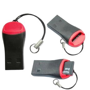 Mini Lanyard Memory Card Reader Adaptiers to Usab 2.0 Adaptier Replacement