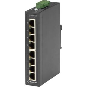 Black Box LBH3080A 8-Port Industrial Fast Xtreme Temperature Ethernet Unmanaged Switch E