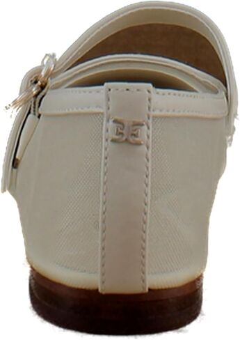 Sam Edelman Women's Miranda Mary Jane Flat, Modern Ivory, 8.5 in Saudi Arabia