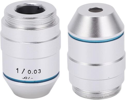 aqxreight 1X Microscope Objective Lens 195 Achromatic Low Power Objective Lens RMS Thread 20 2mm of Copper on Made Pu 1X Microscope LensMicroscope LensAchromatic Objecti in Saudi Arabia